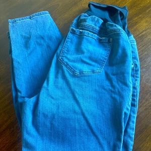 Plus size maternity jeans